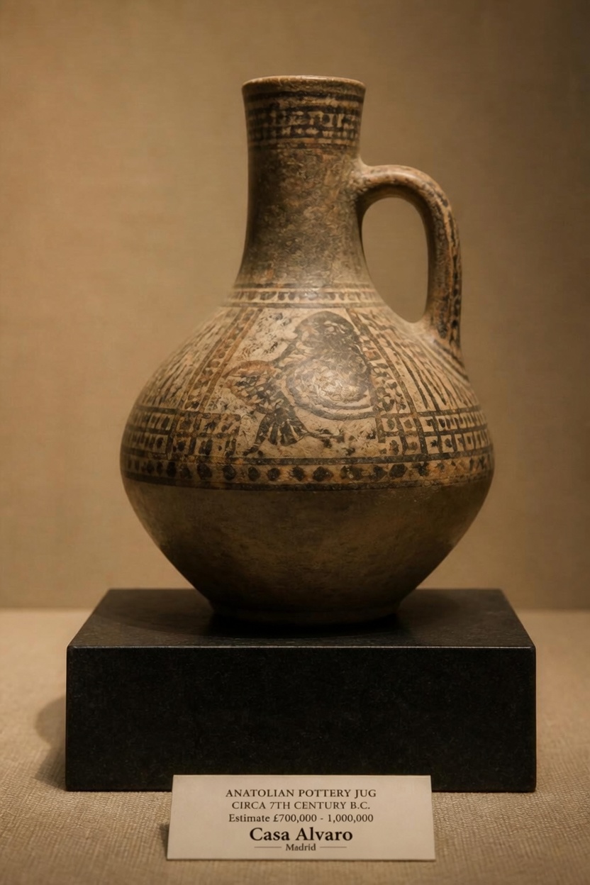 Anatolian pottery jug